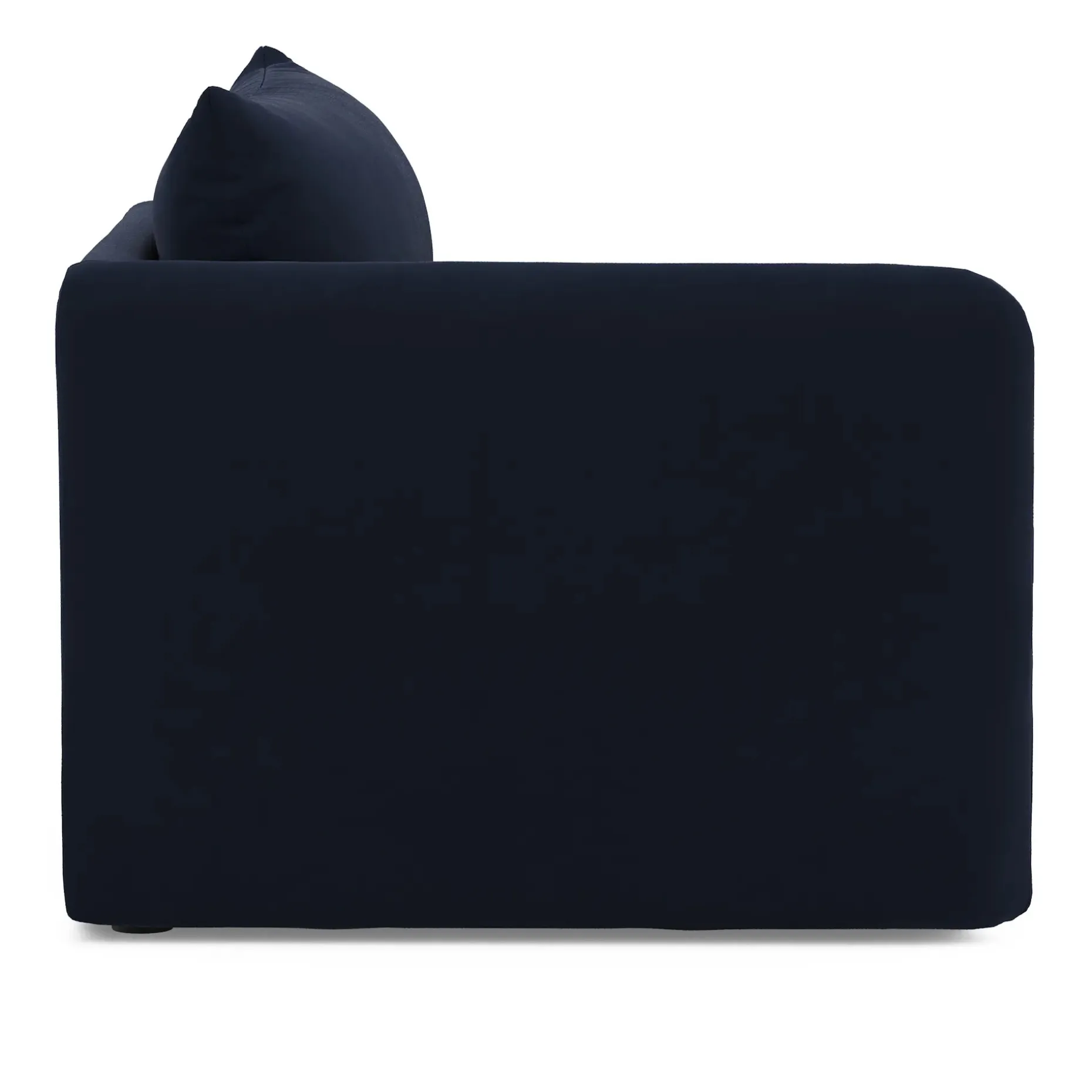Leigh 46" Velvet Left Arm Module - Hale Ink