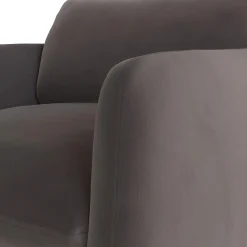 Leigh 42" Velvet Lounge Chair - Hale Warm Gray