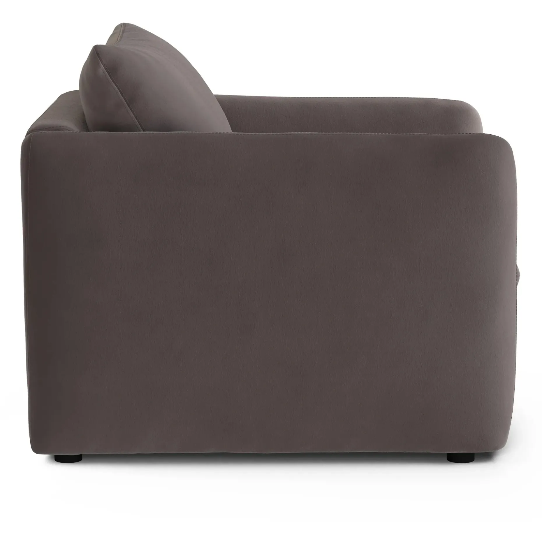 Leigh 42" Velvet Lounge Chair - Hale Warm Gray
