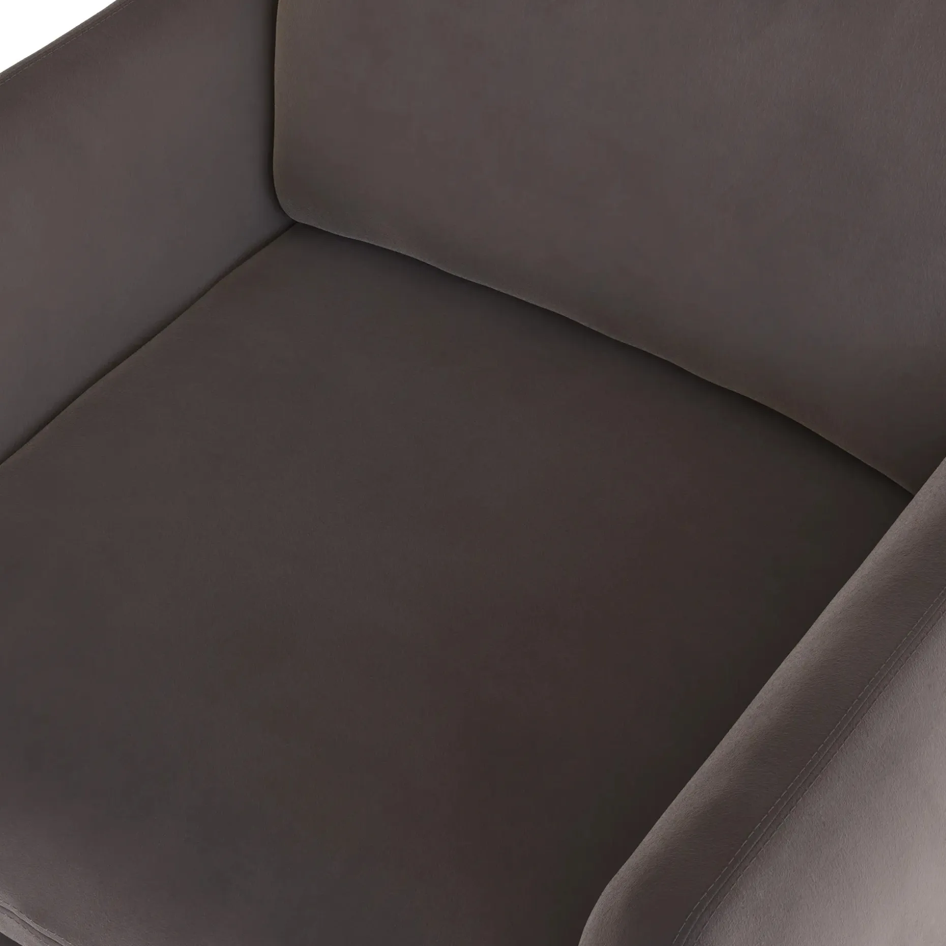 Leigh 42" Velvet Lounge Chair - Hale Warm Gray