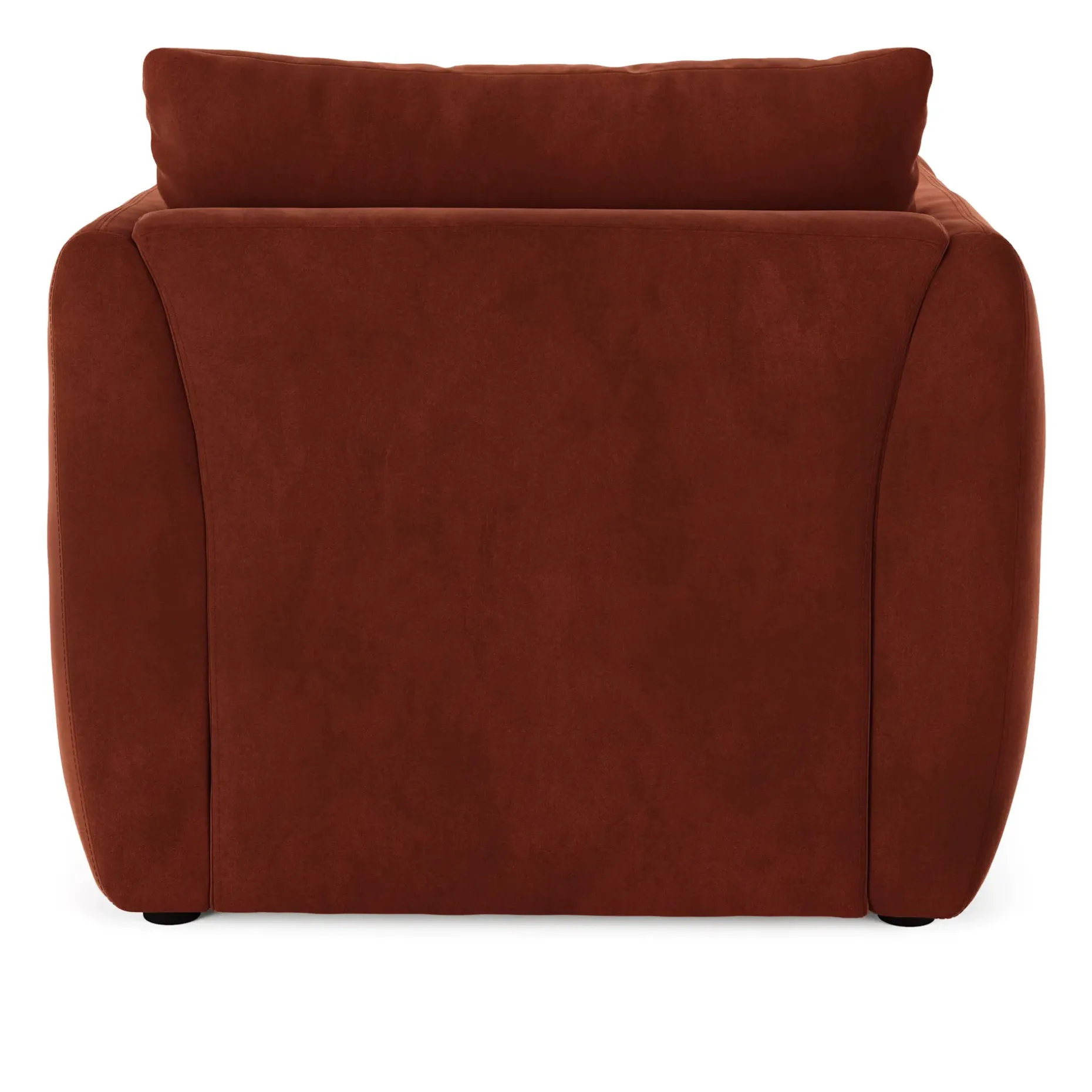 Leigh 42" Velvet Lounge Chair - Hale Rust