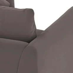 Leigh 87" Velvet Modular Corner Sectional - Hale Warm Gray