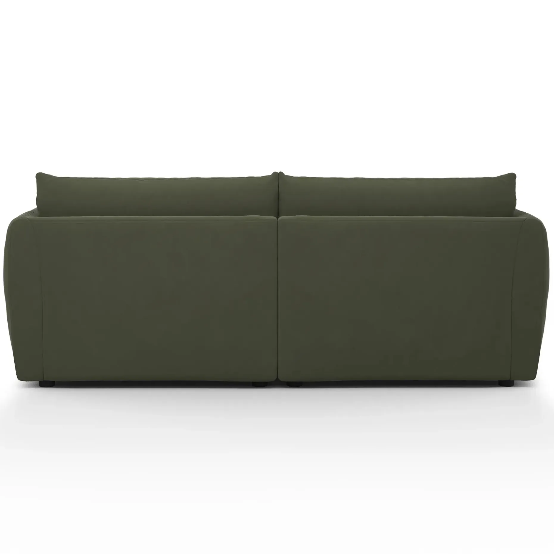 Leigh 92" Velvet Modular Sectional - Hale Fir Green