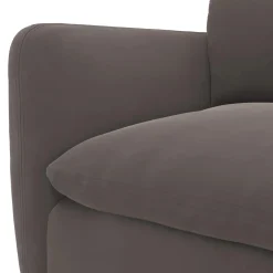 Leigh 92" Velvet Modular Sectional - Hale Warm Gray