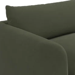 Leigh 92" Velvet Modular Sofa - Hale Fir Green