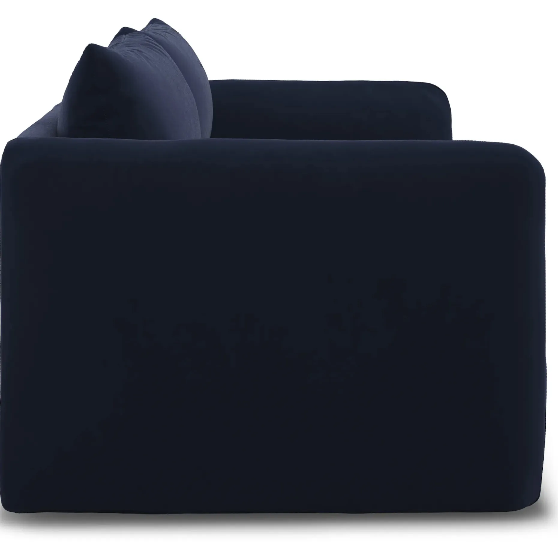 Leigh 92" Velvet Modular Sofa - Hale Ink