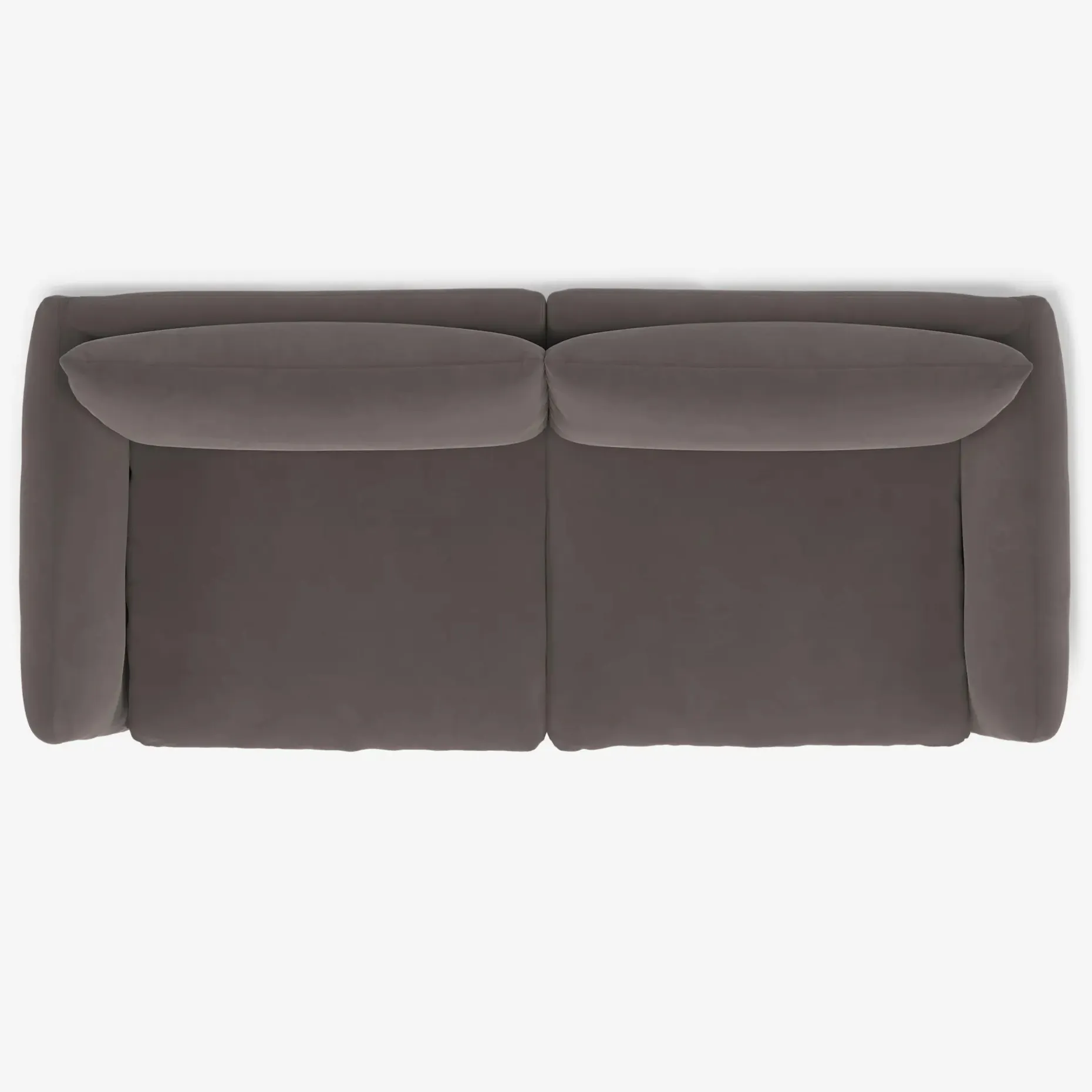 Leigh 92" Velvet Modular Sofa - Hale Warm Gray
