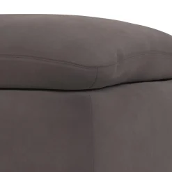 Leigh 41" Velvet Ottoman - Hale Warm Gray
