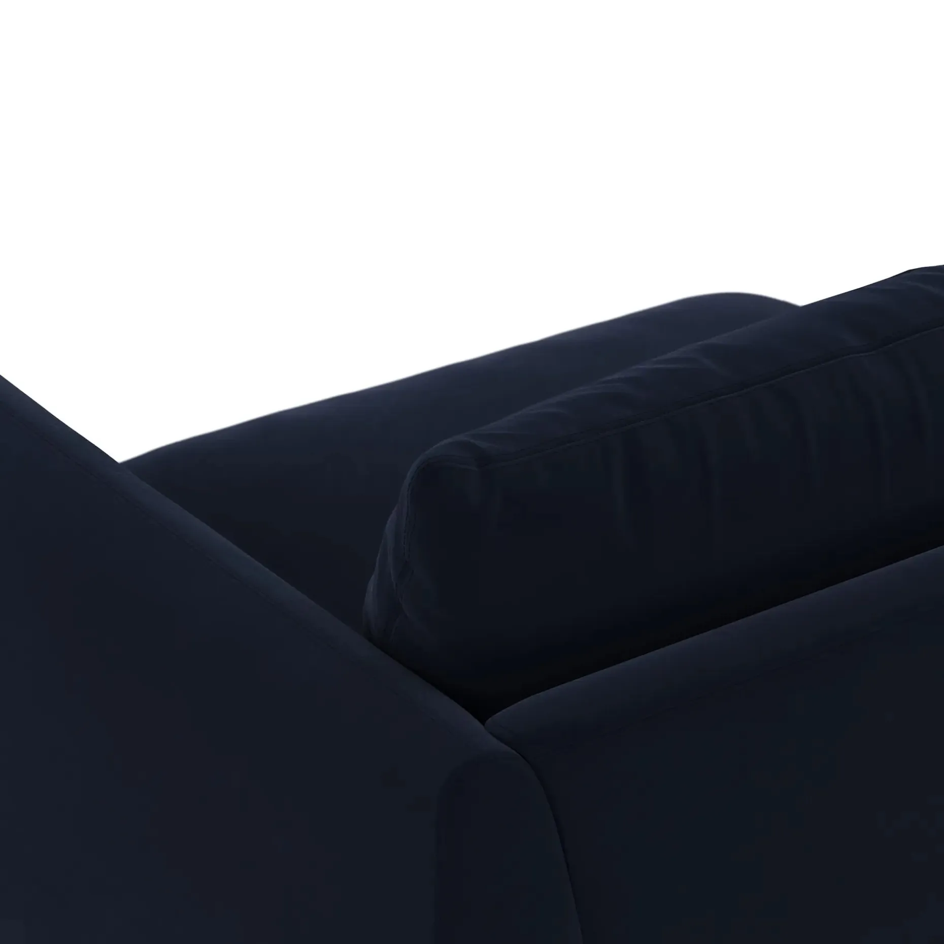 Leigh 46" Velvet Right Arm Module - Hale Ink