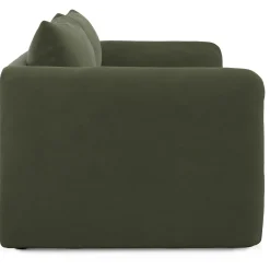 Leigh 86" Velvet Sofa Bed - Hale Fir Green