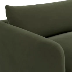 Leigh 86" Velvet Sofa Bed - Hale Fir Green
