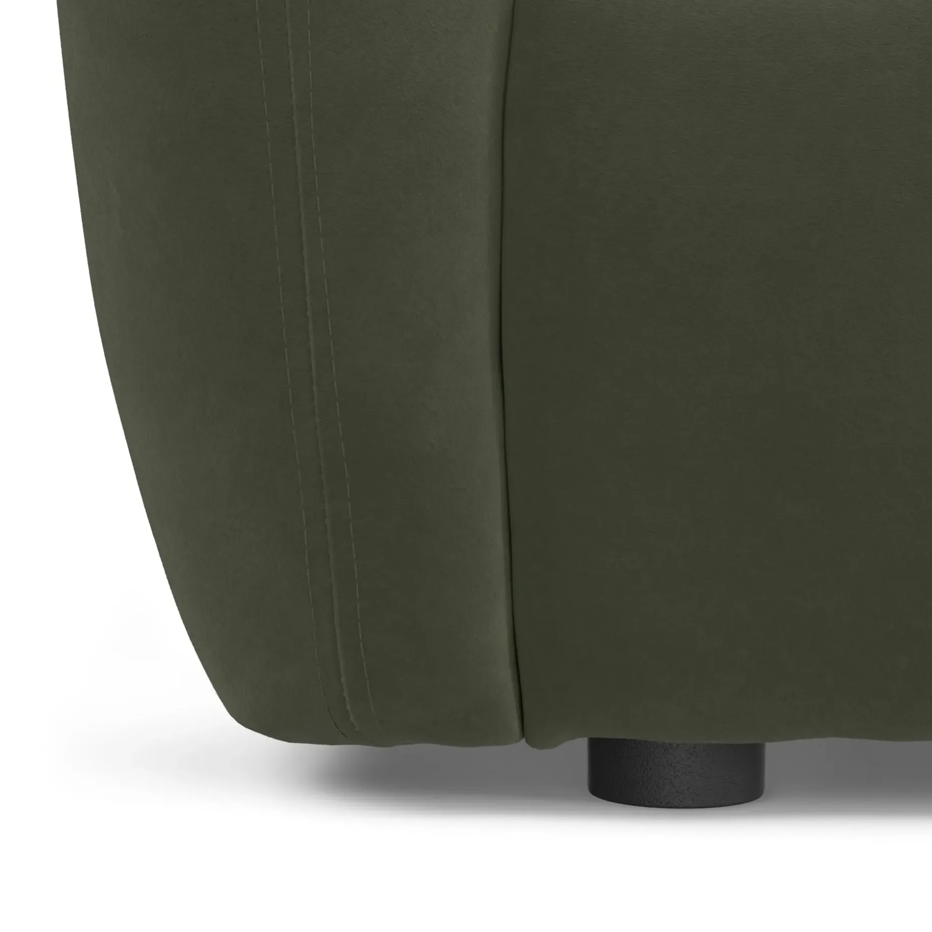 Leigh 86" Velvet Sofa Bed - Hale Fir Green