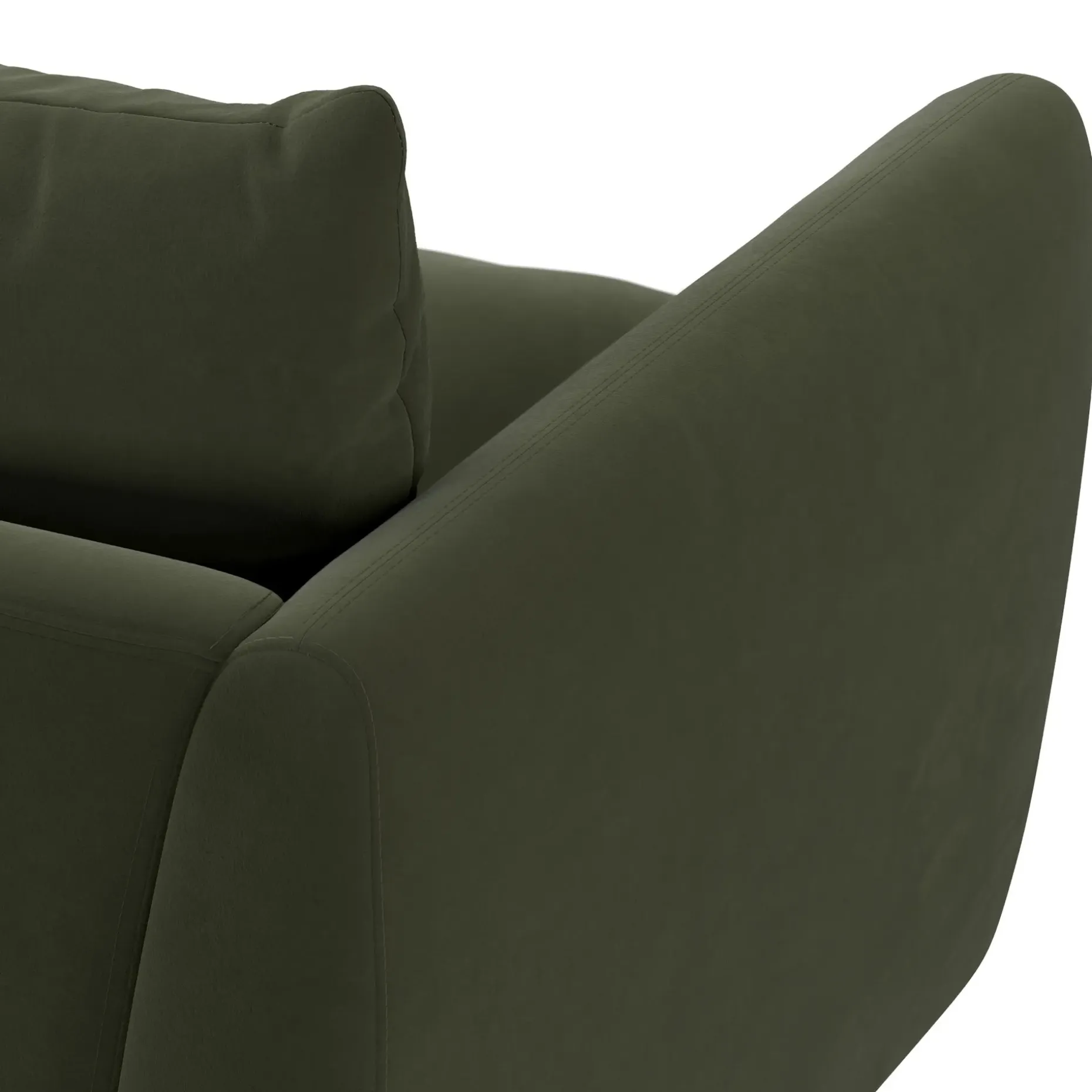 Leigh 86" Velvet Sofa Bed - Hale Fir Green