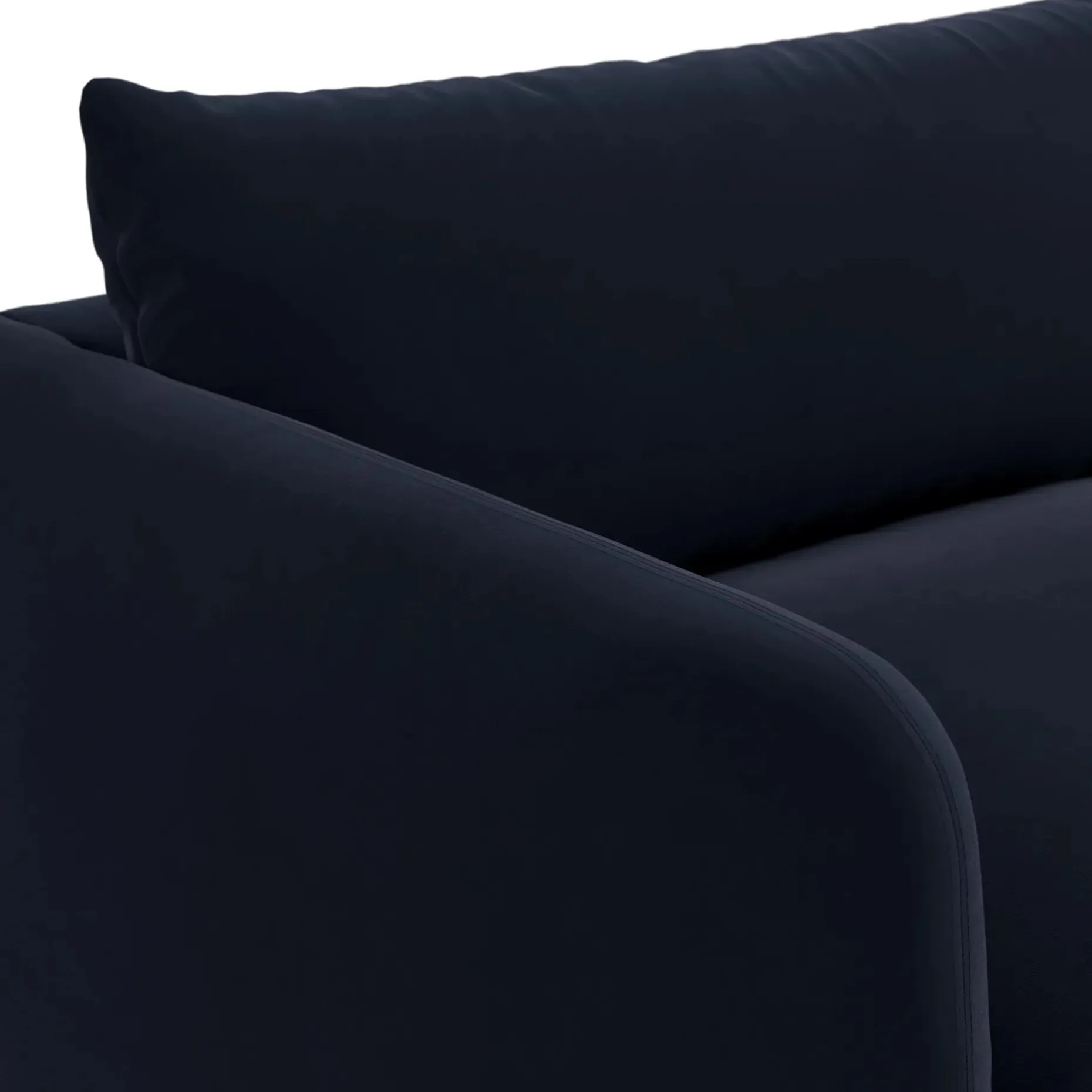 Leigh 86" Velvet Sofa Bed - Hale Ink