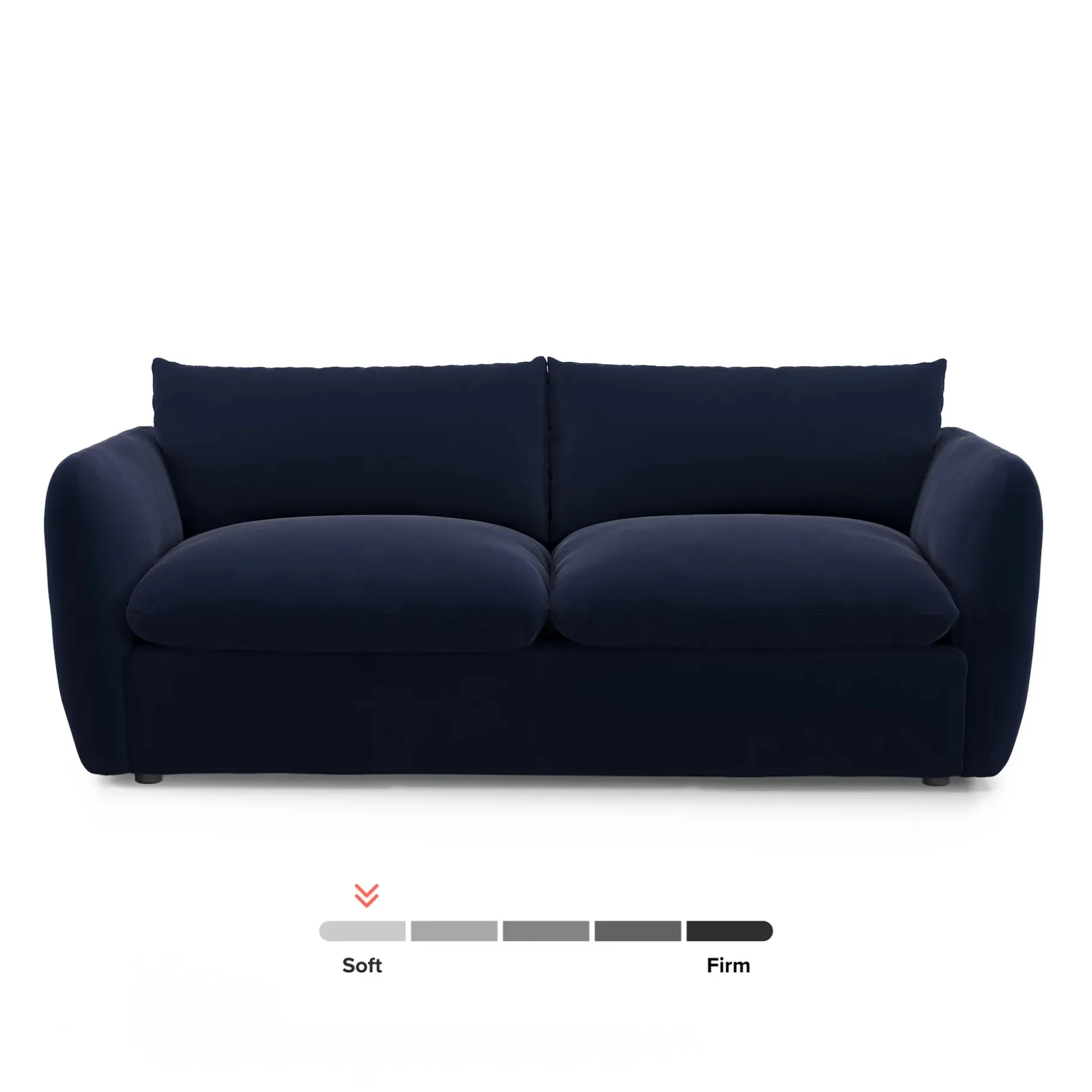 Leigh 86" Velvet Sofa Bed - Hale Ink