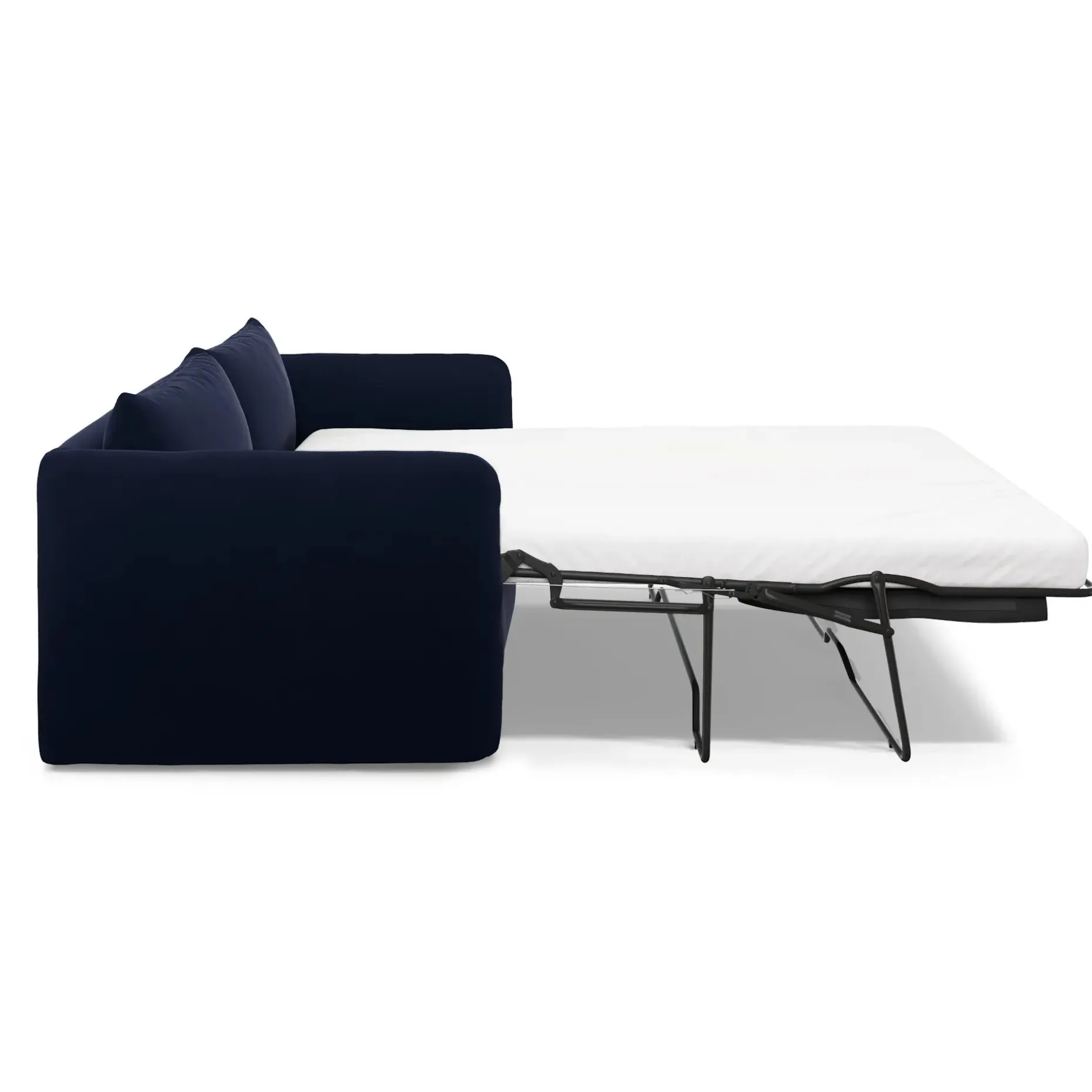 Leigh 86" Velvet Sofa Bed - Hale Ink
