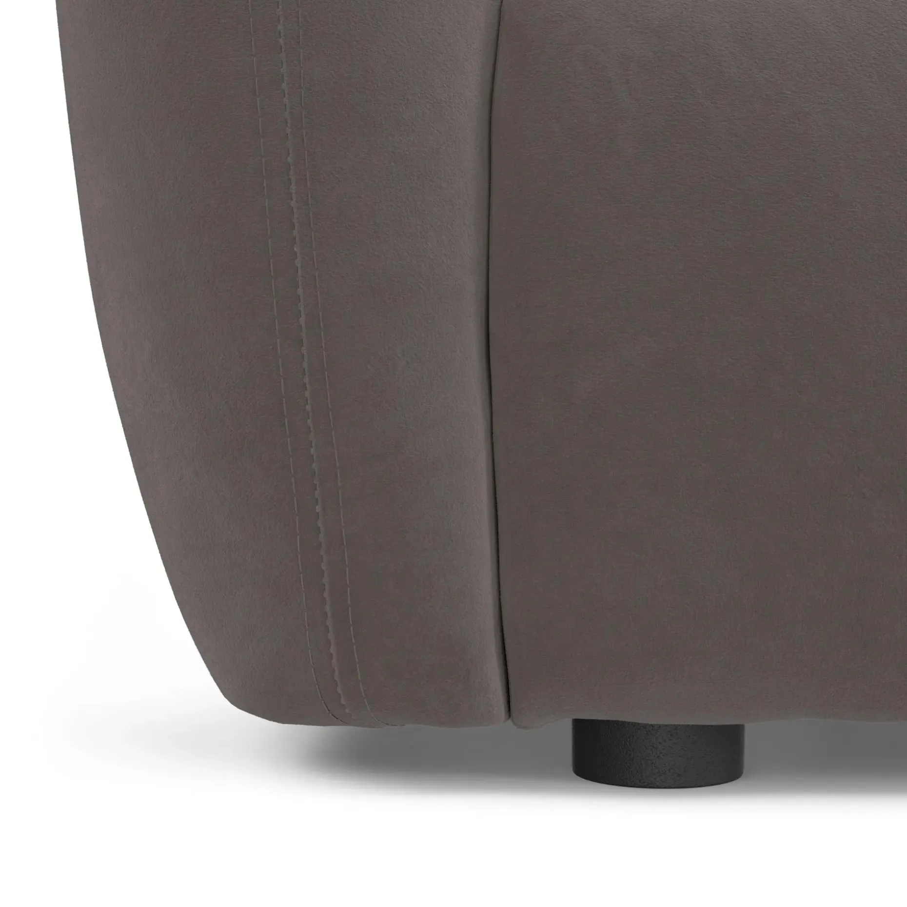 Leigh 86" Velvet Sofa Bed - Hale Warm Gray