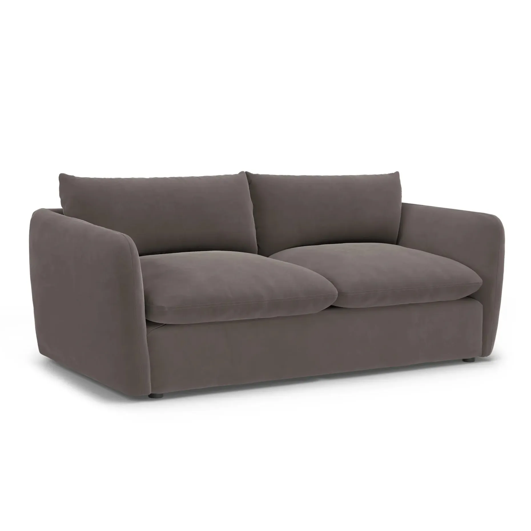 Leigh 86" Velvet Sofa Bed - Hale Warm Gray