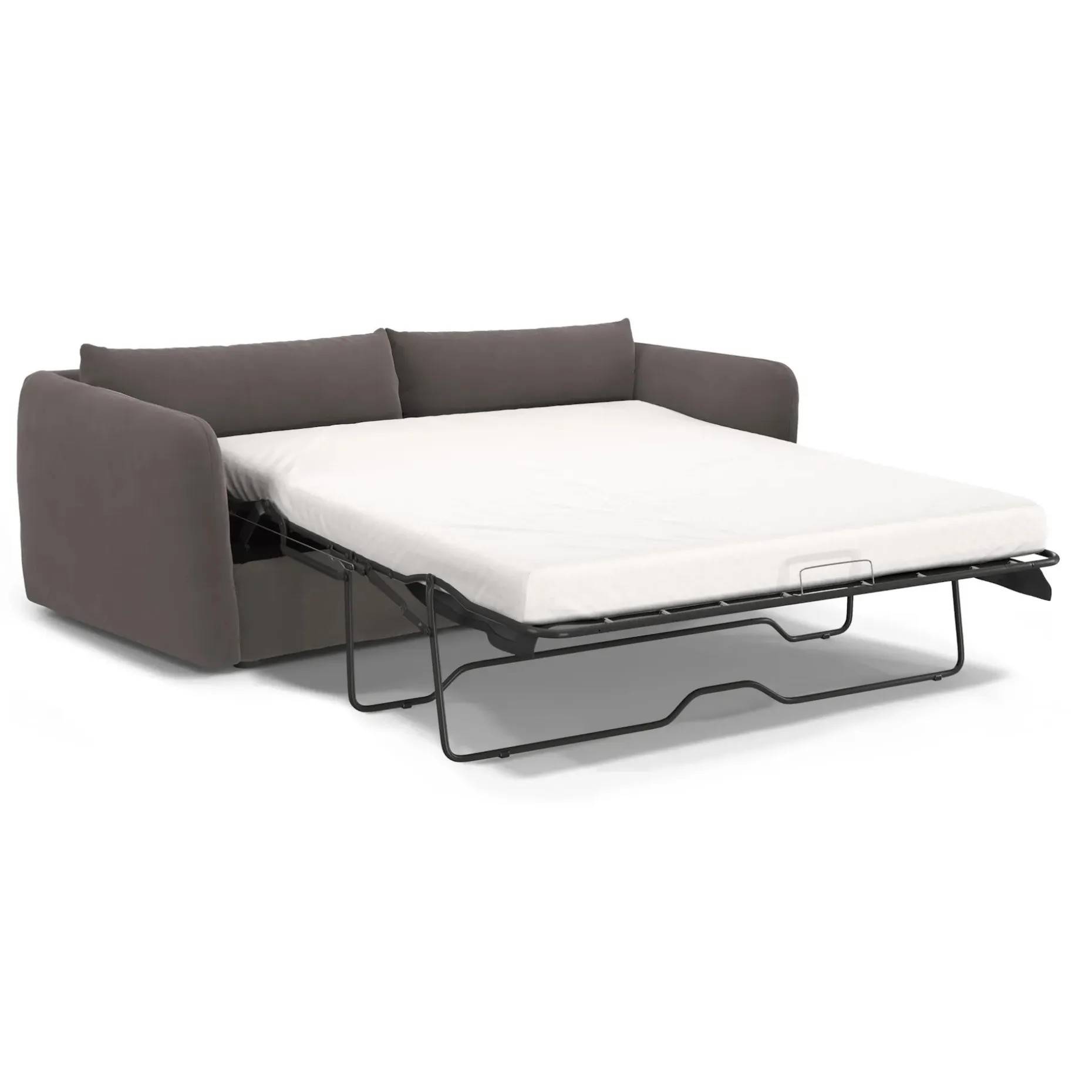 Leigh 86" Velvet Sofa Bed - Hale Warm Gray
