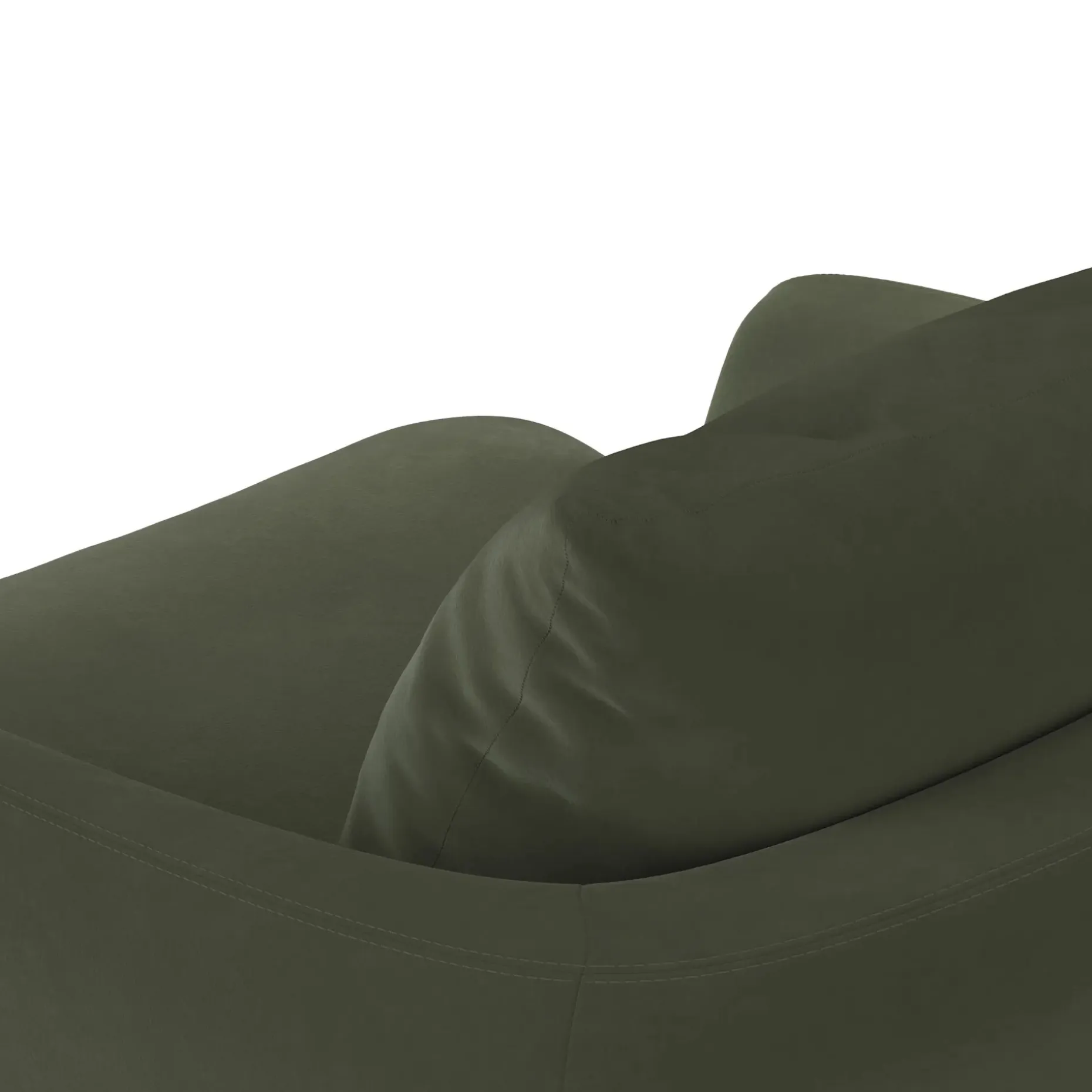 Leigh 33" Velvet Swivel Lounge Chair - Hale Fir Green