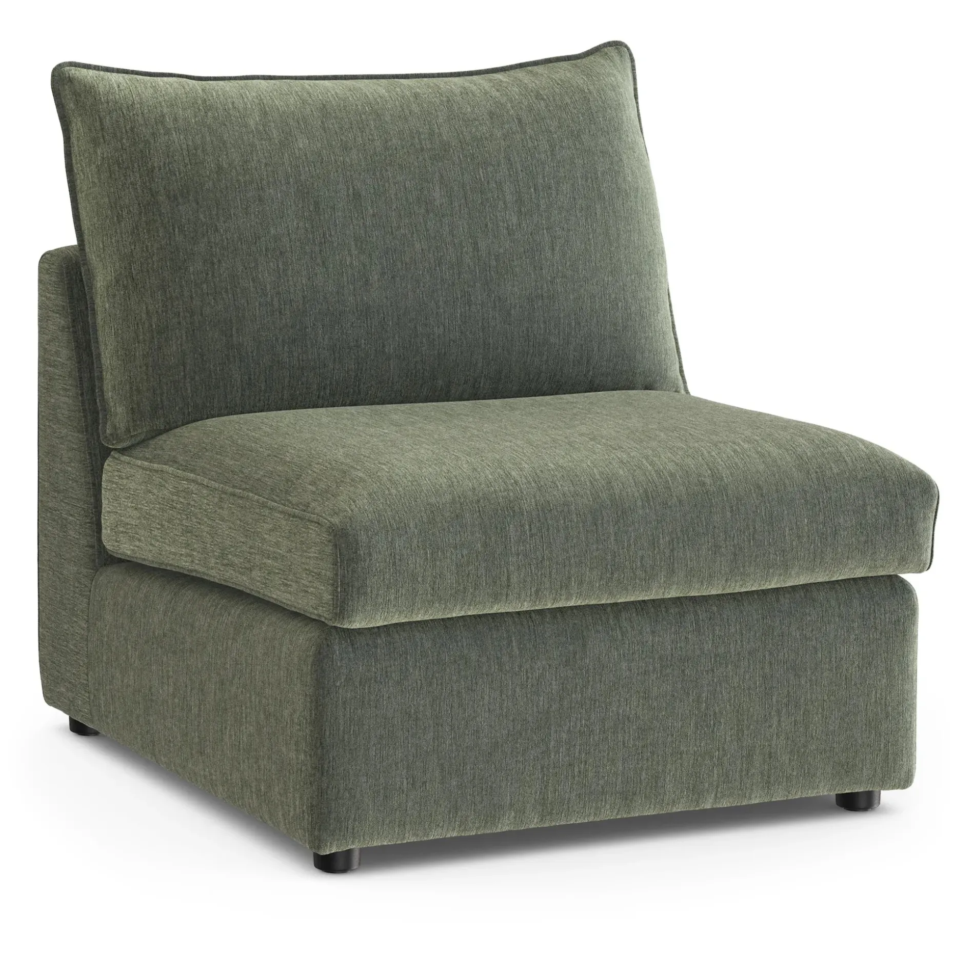 Lenae 32" Armless Chair Module - Eleos Green