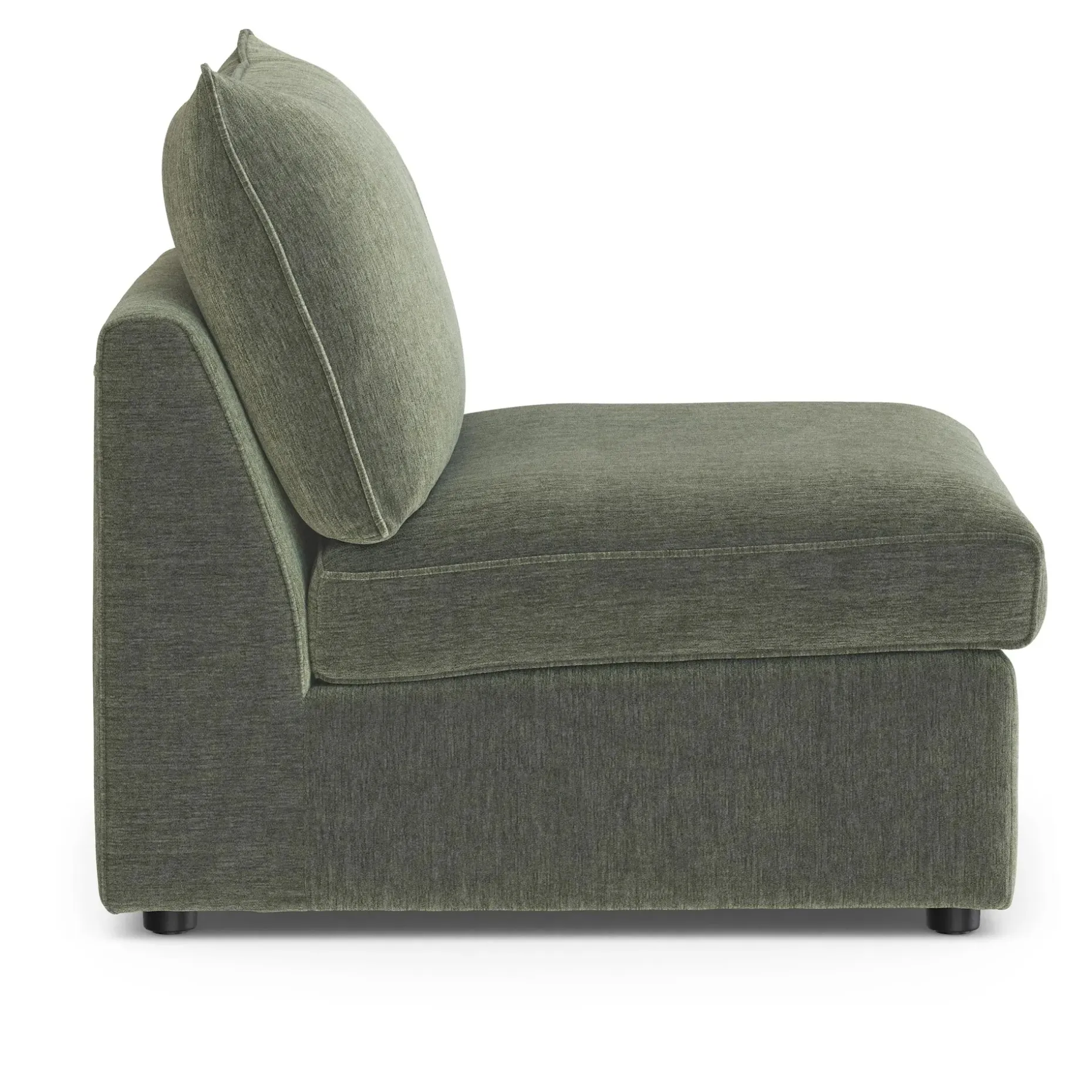 Lenae 32" Armless Chair Module - Eleos Green