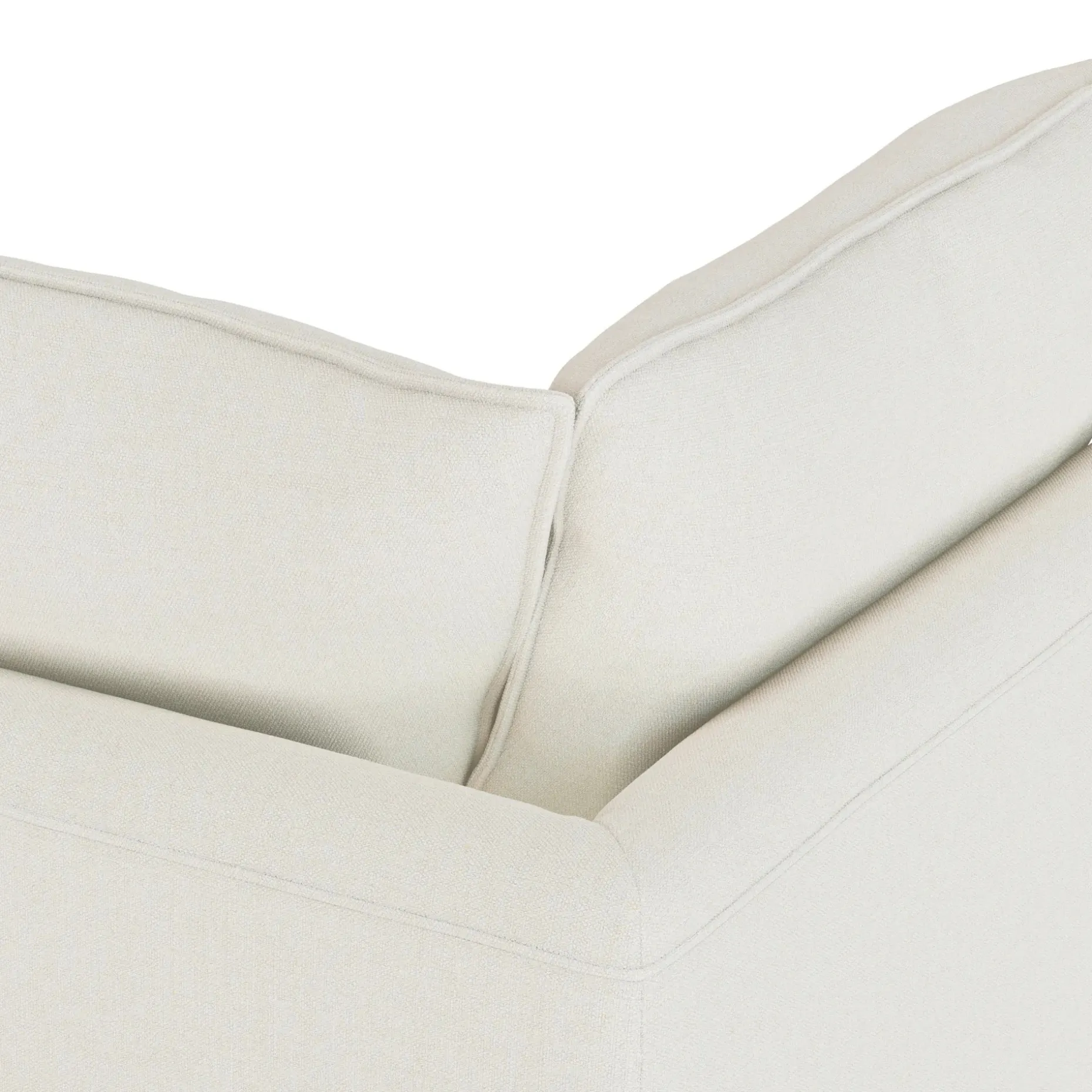Lenae 38" Corner Module - Savoy Ivory