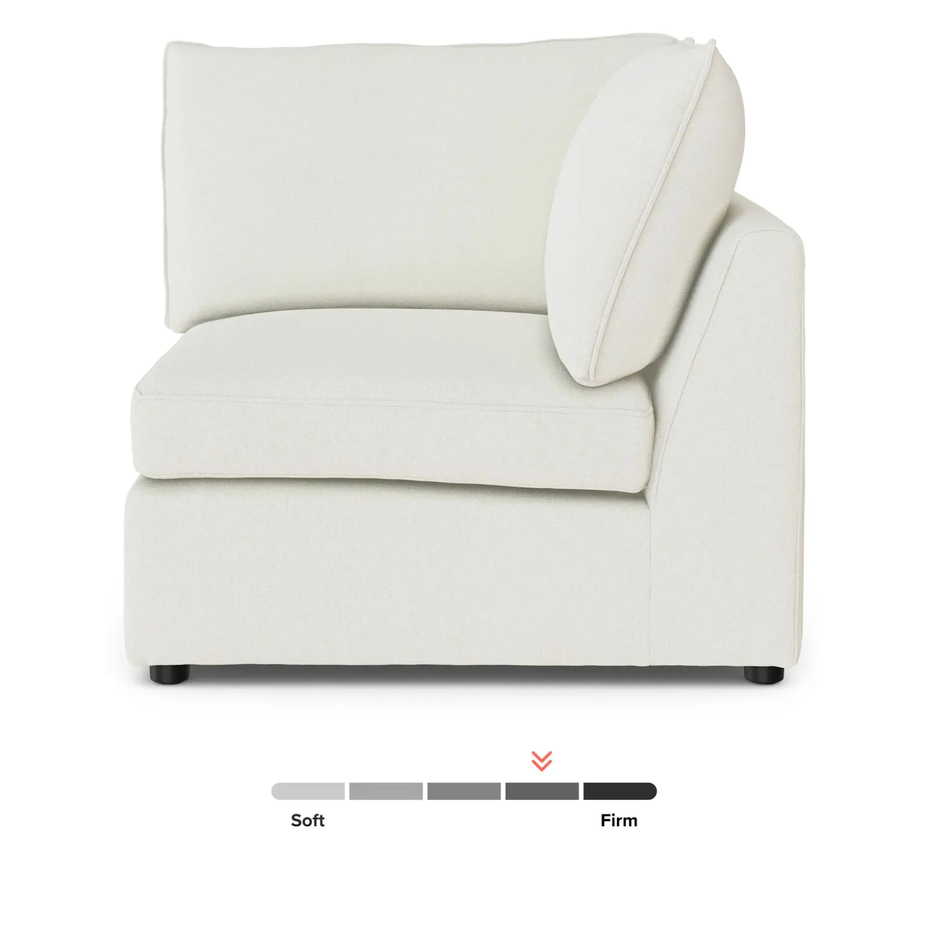 Lenae 38" Corner Module - Savoy Ivory