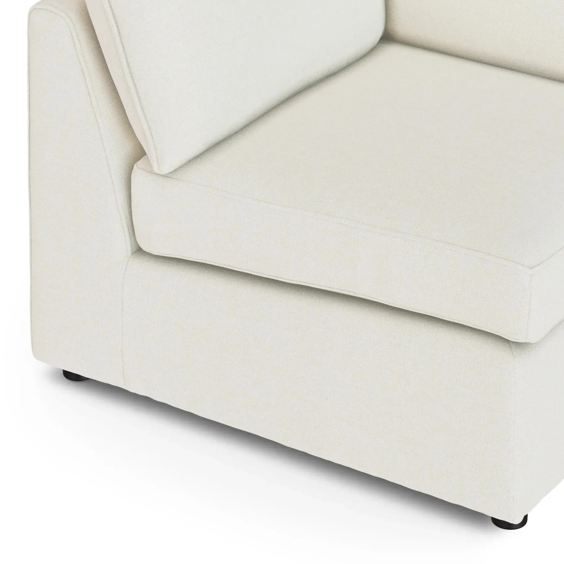 Lenae 38" Corner Module - Savoy Ivory