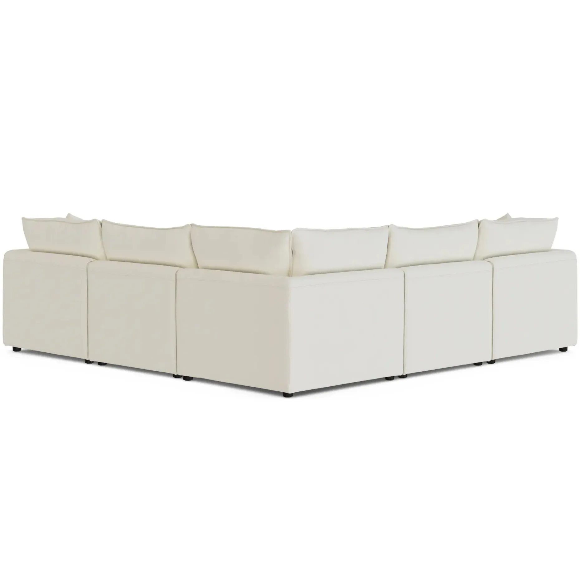Lenae 106" Corner Sectional - Savoy Ivory