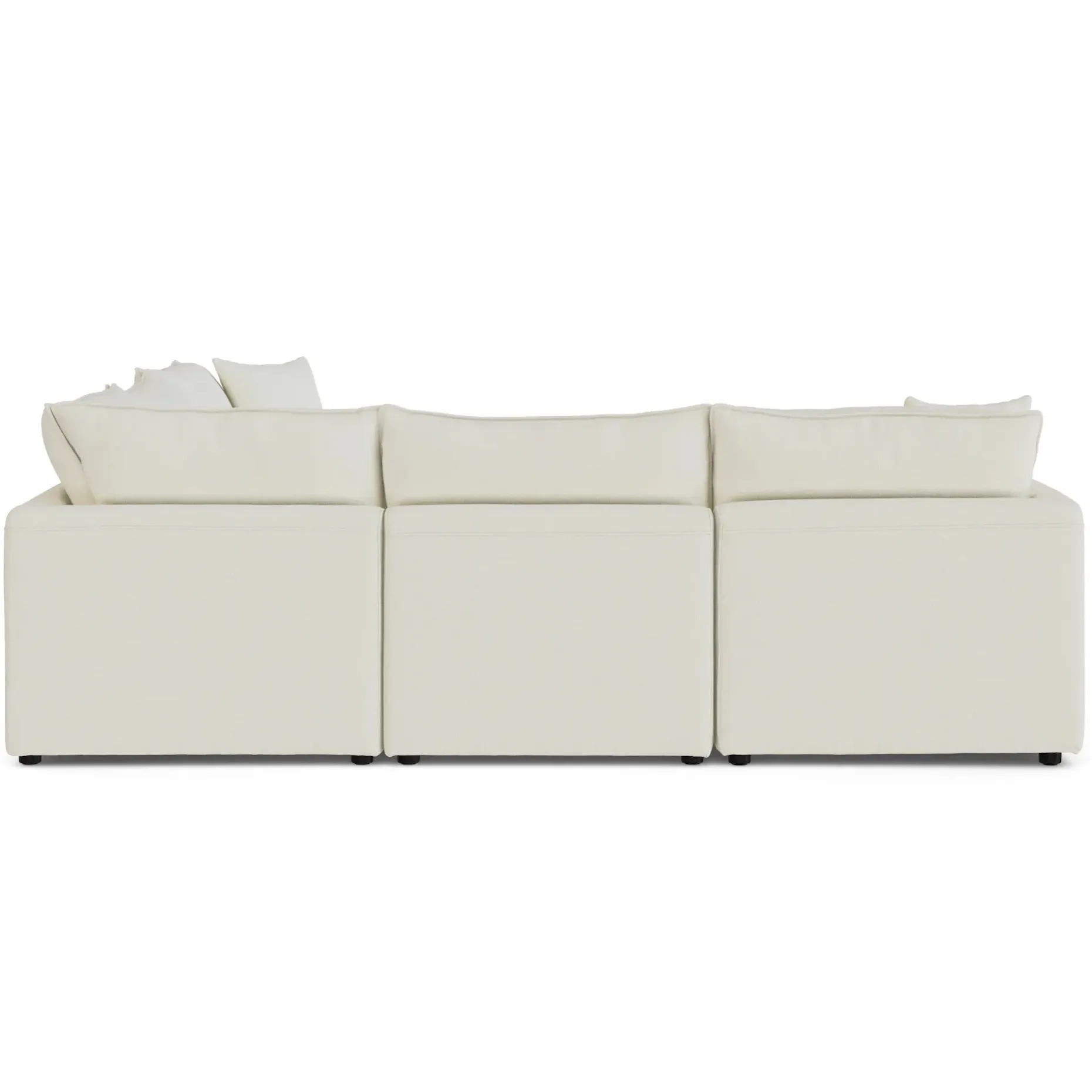 Lenae 106" Corner Sectional - Savoy Ivory