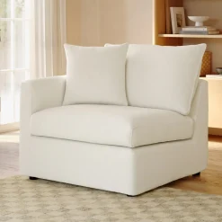 Lenae 36" Left Arm Module - Savoy Ivory