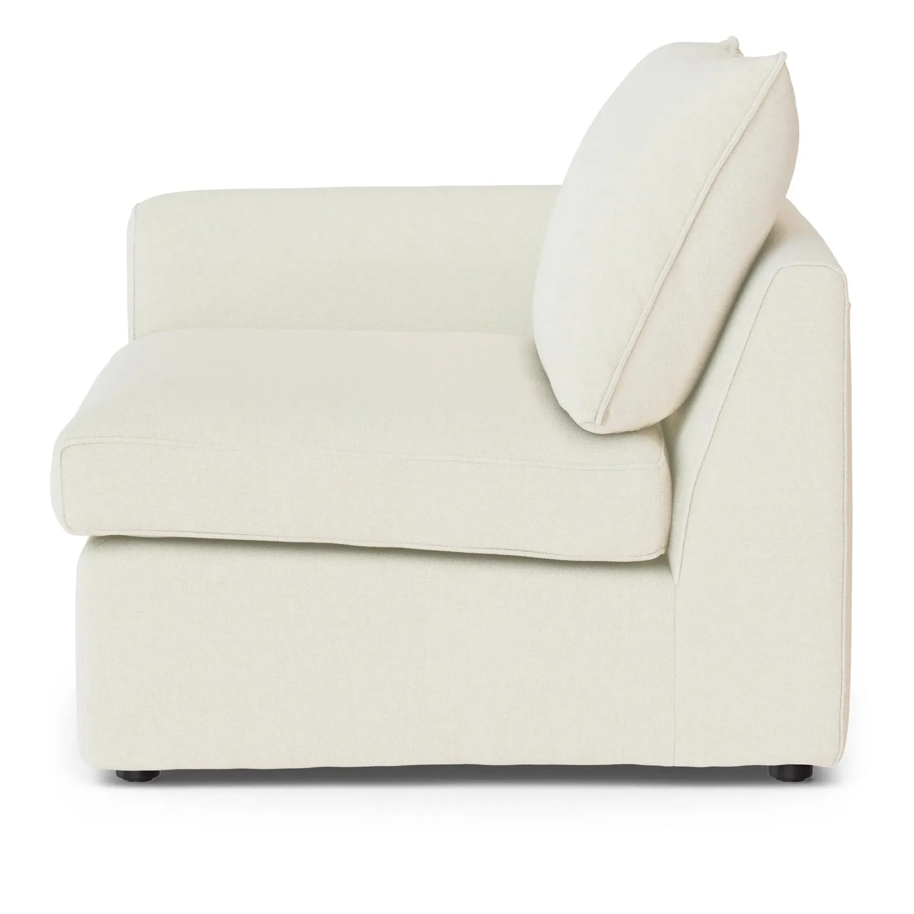 Lenae 36" Left Arm Module - Savoy Ivory