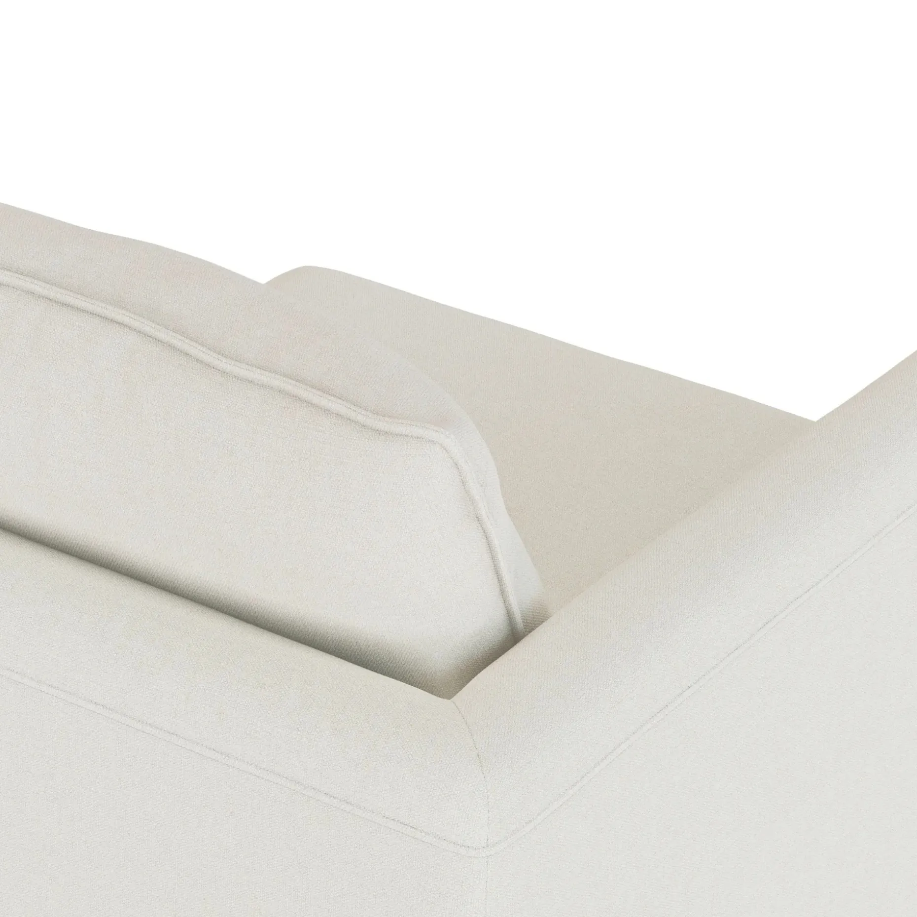 Lenae 36" Left Arm Module - Savoy Ivory