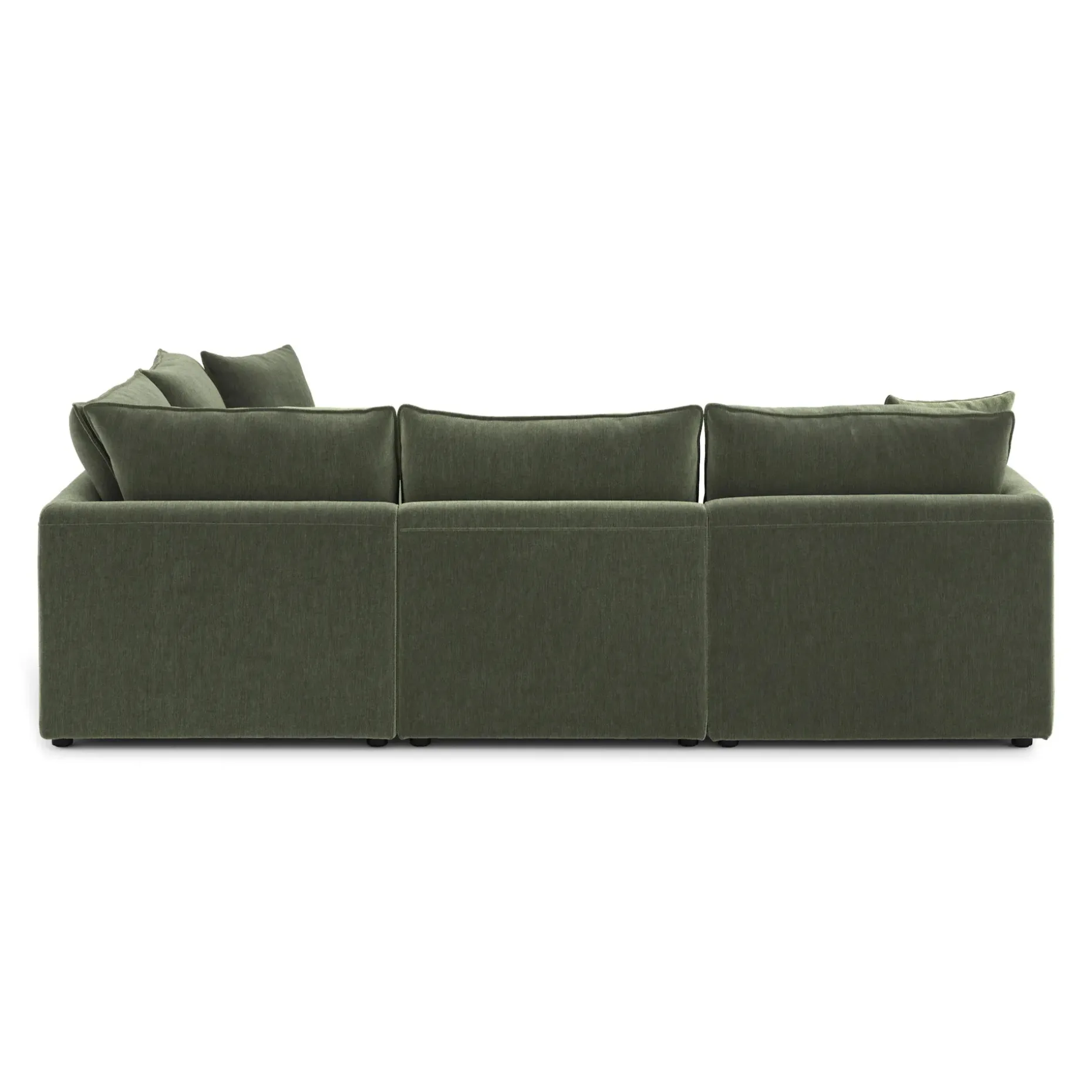 Lenae 106" Modular L-Shape Sectional - Eleos Green