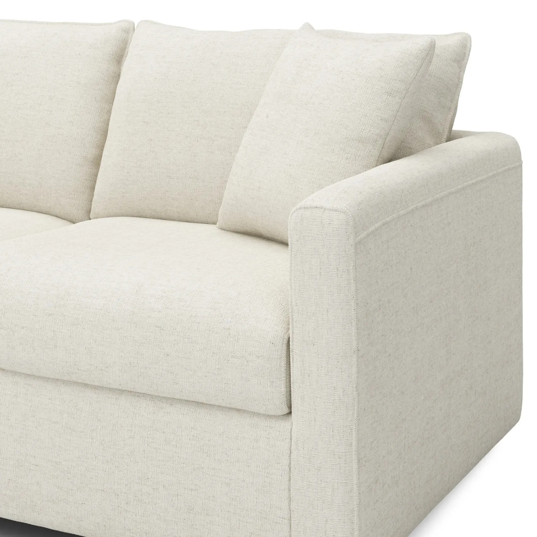 Lenae 106" Modular L-Shape Sectional - Savoy Ivory