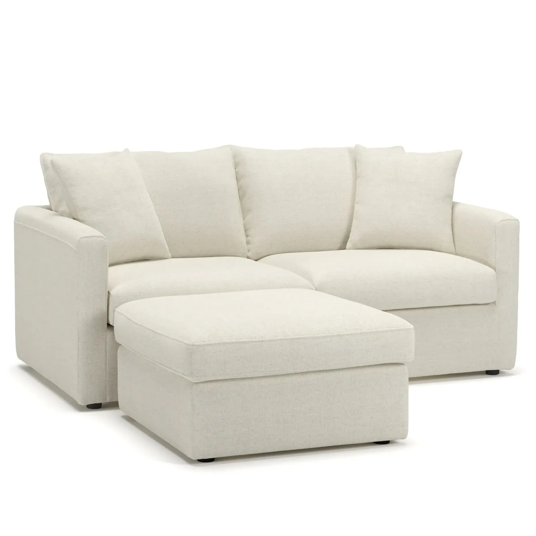 Lenae 72" Modular Sectional - Savoy Ivory