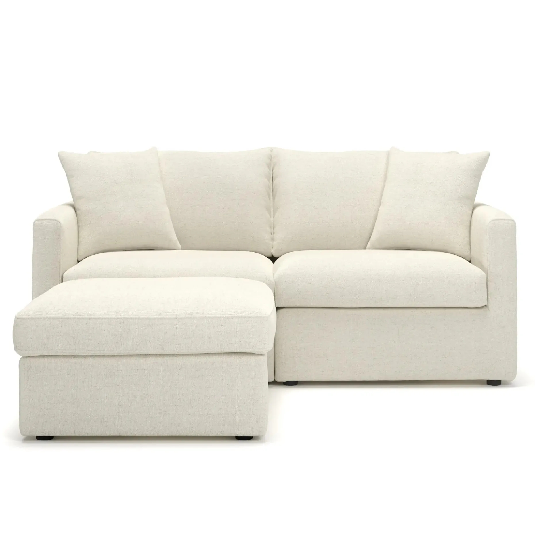 Lenae 72" Modular Sectional - Savoy Ivory