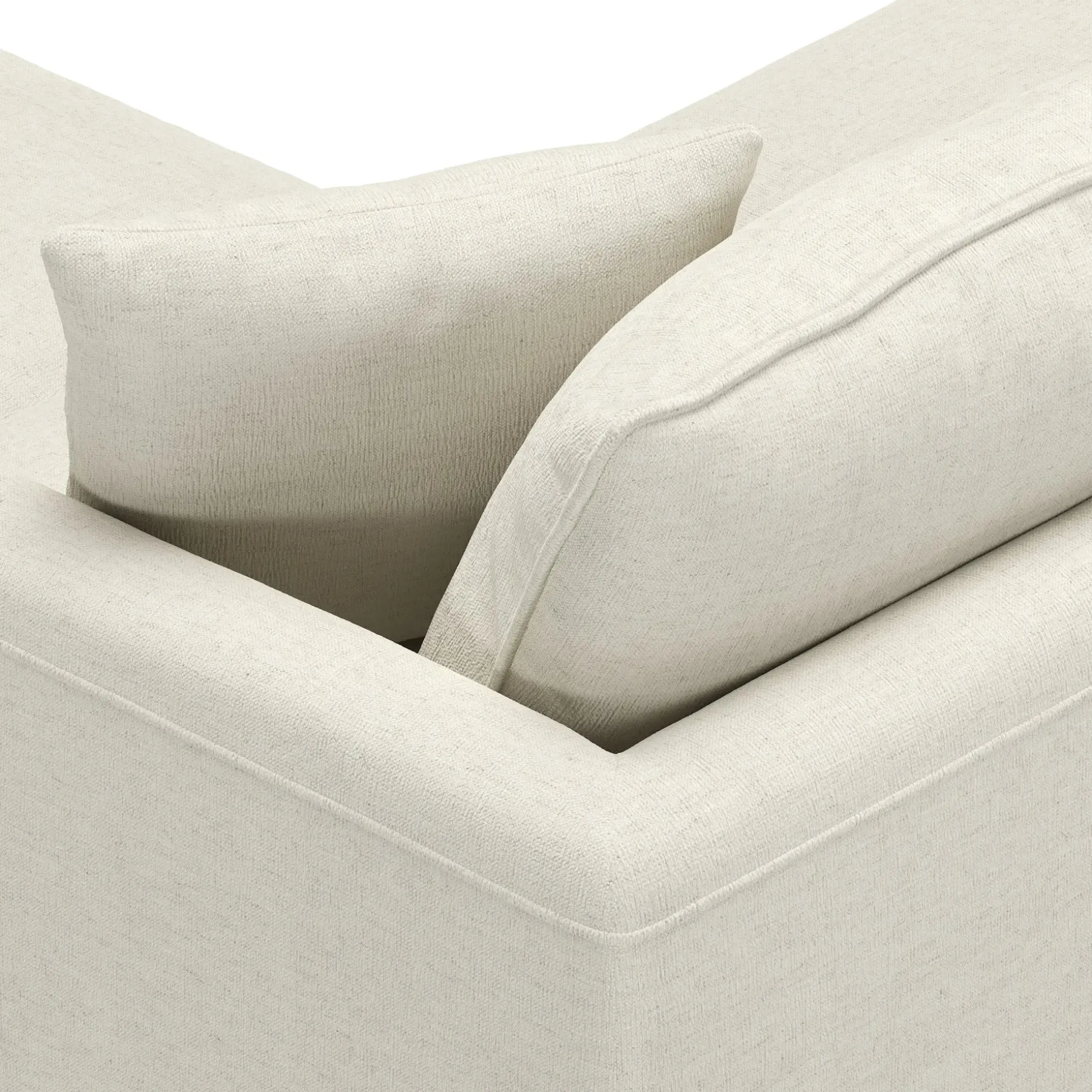 Lenae 72" Modular Sectional - Savoy Ivory