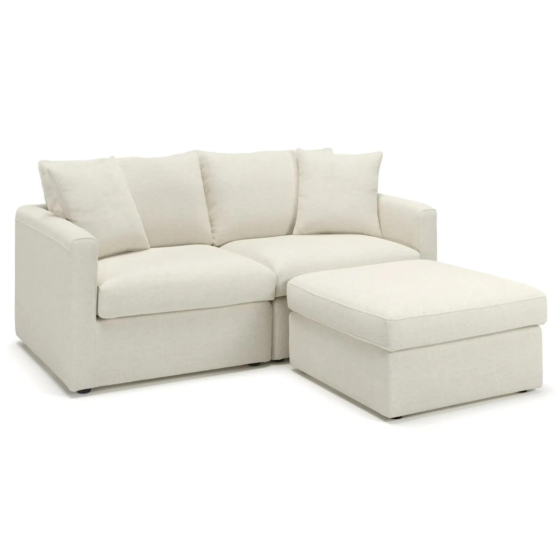 Lenae 72" Modular Sectional - Savoy Ivory