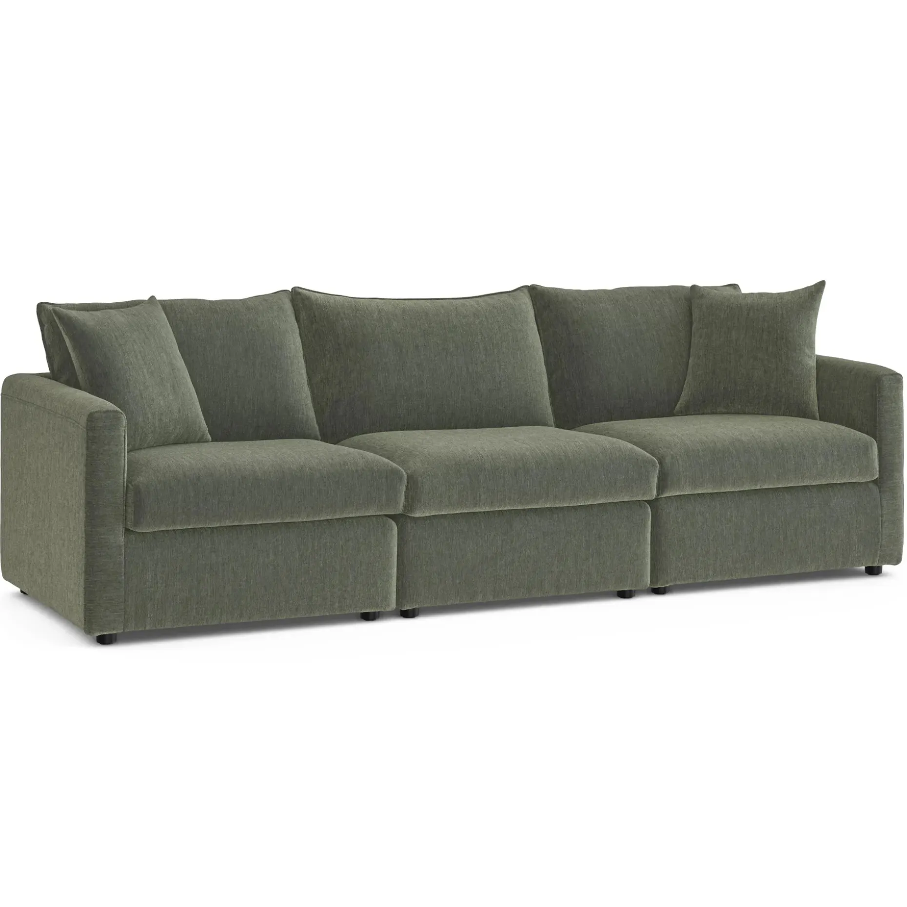 Lenae 104.5" Modular Sofa - Eleos Green