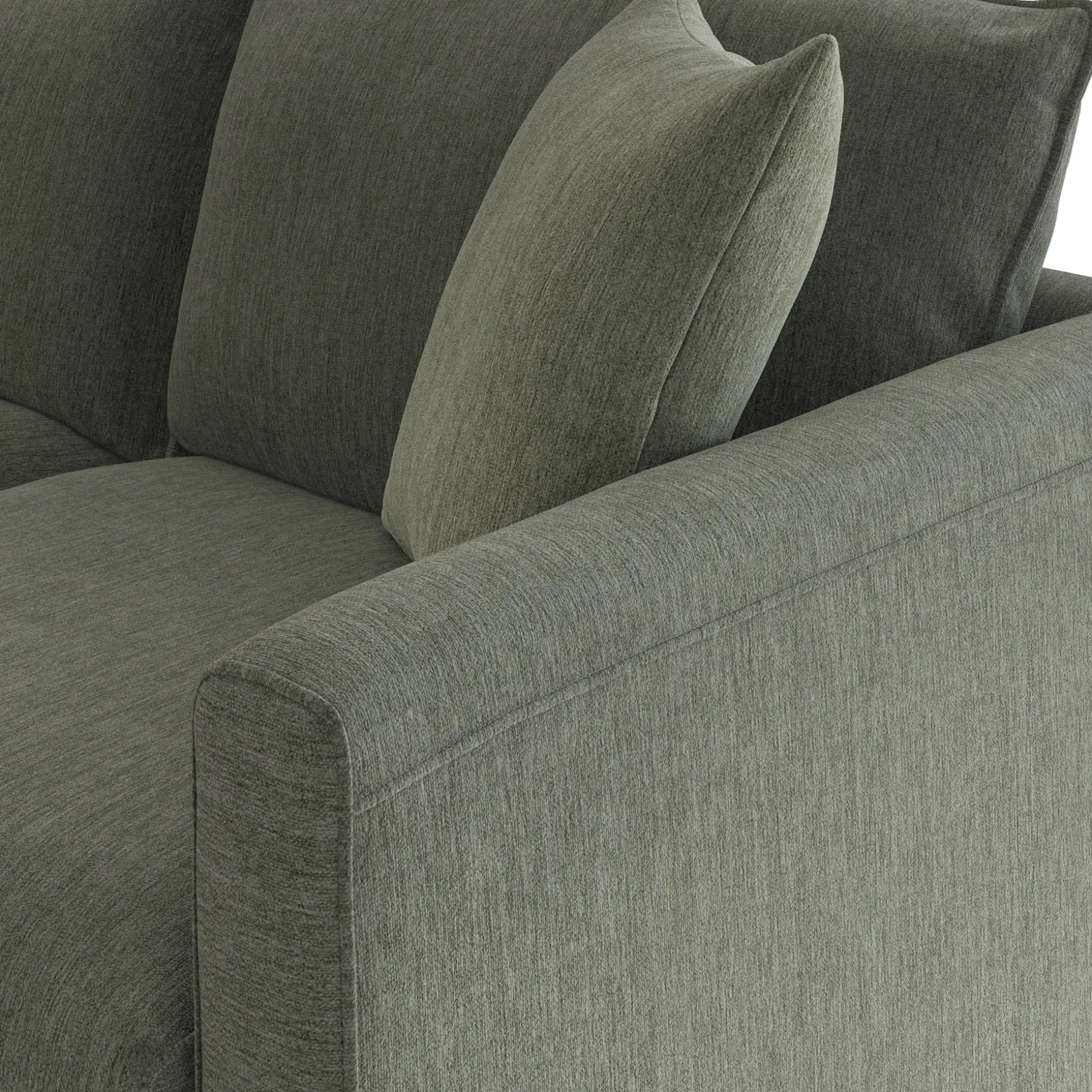Lenae 104.5" Modular Sofa - Eleos Green