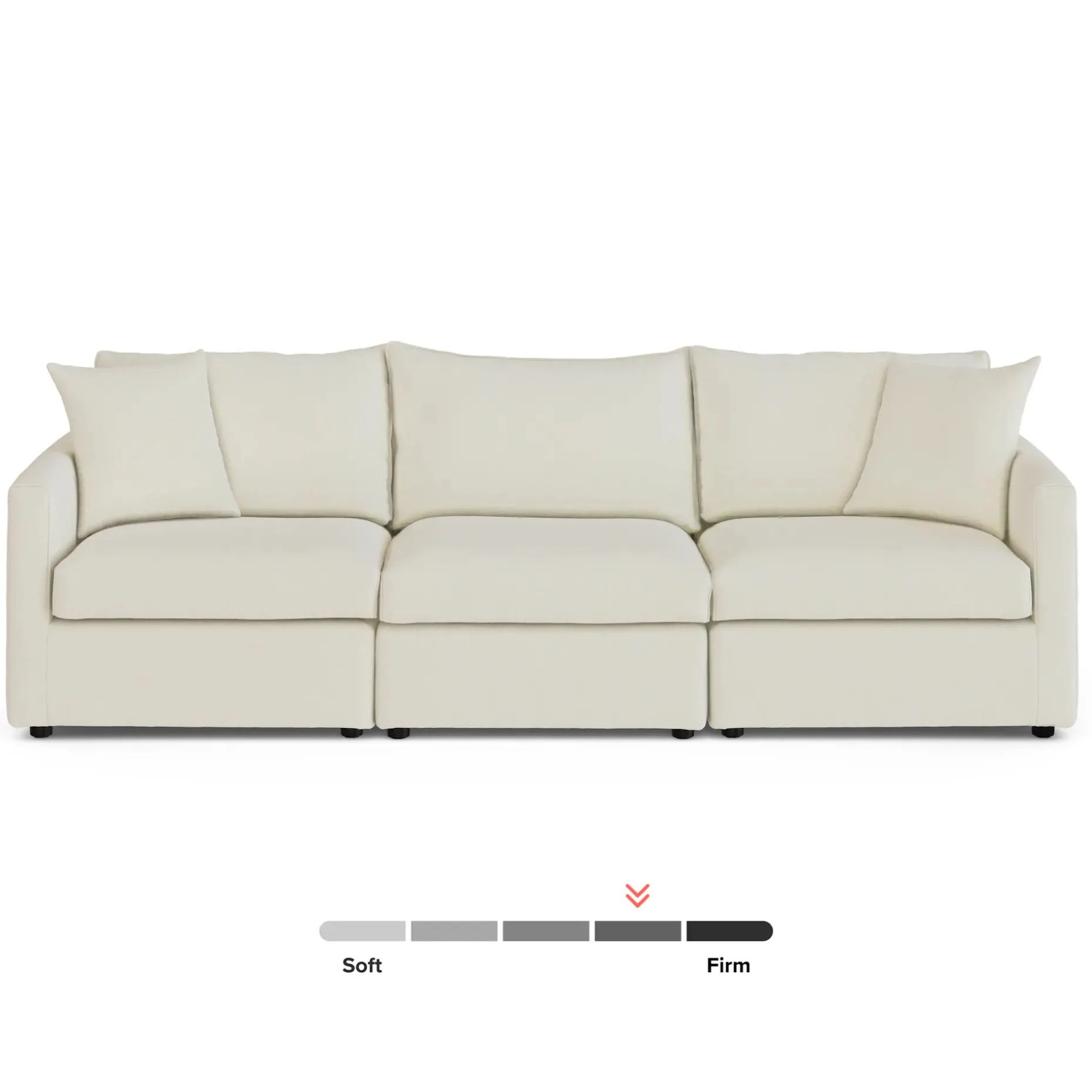 Lenae 104" Modular Sofa - Savoy Ivory