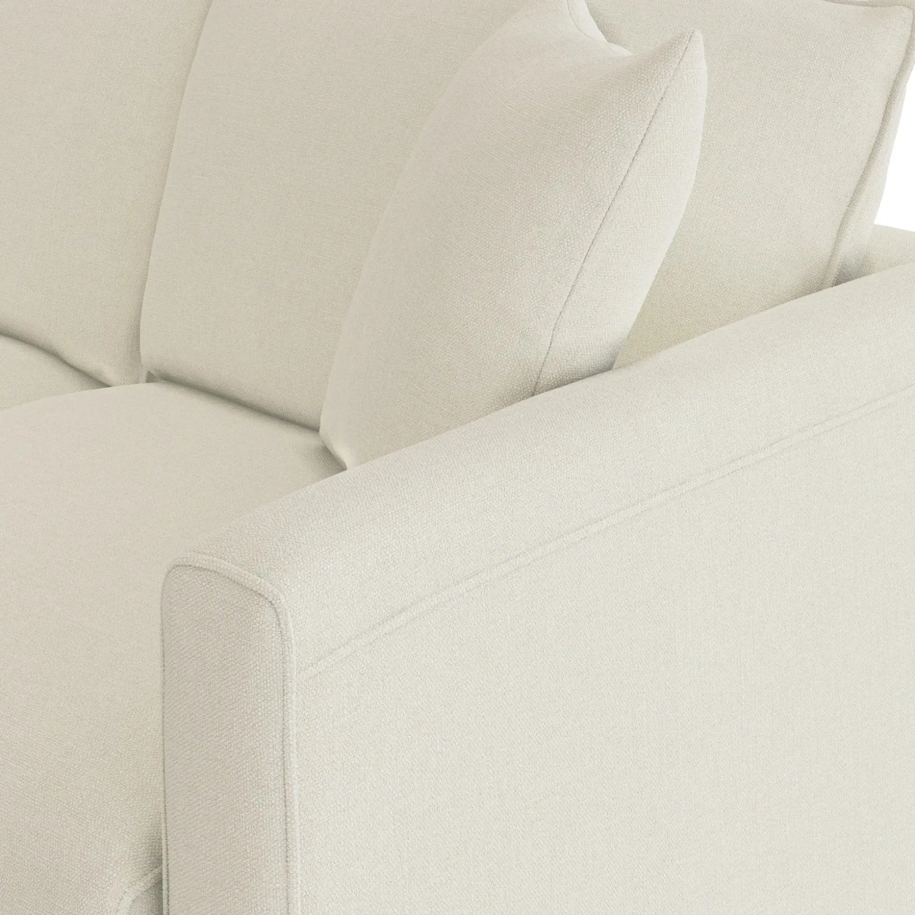 Lenae 104" Modular Sofa - Savoy Ivory