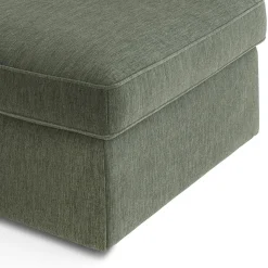 Lenae 33" Ottoman - Eleos Green