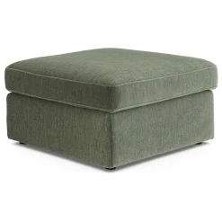 Lenae 33" Ottoman - Eleos Green