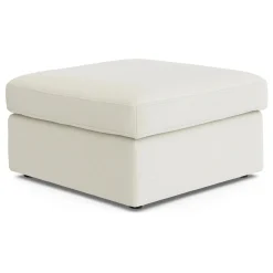 Lenae 33" Ottoman - Savoy Ivory