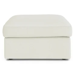 Lenae 33" Ottoman - Savoy Ivory