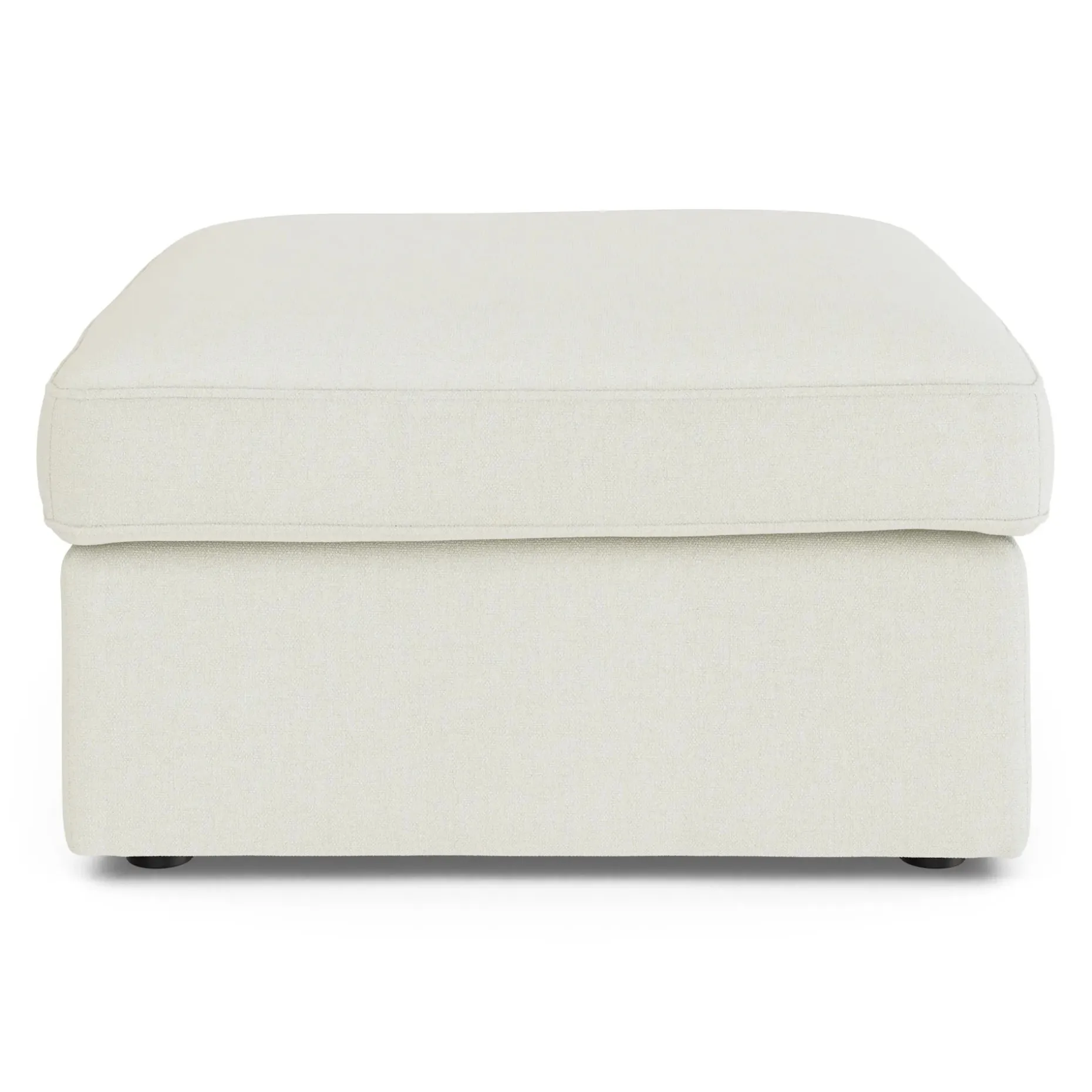 Lenae 33" Ottoman - Savoy Ivory