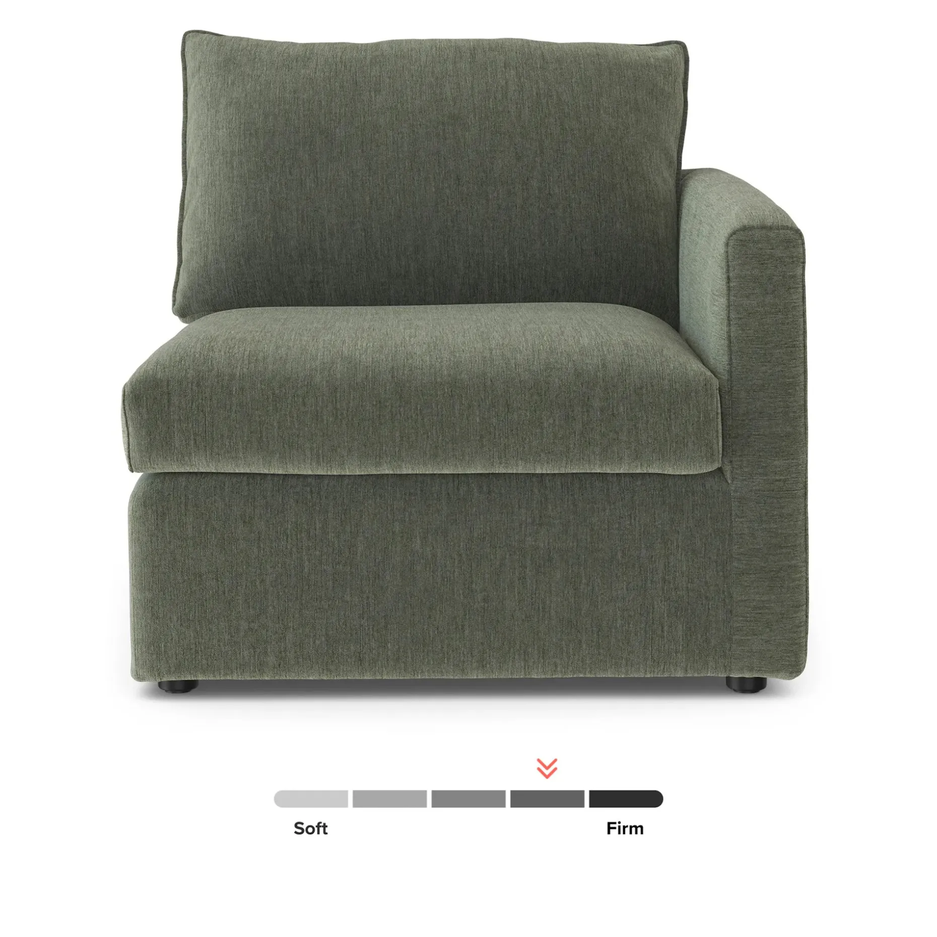 Lenae 36" Right Arm Module - Eleos Green